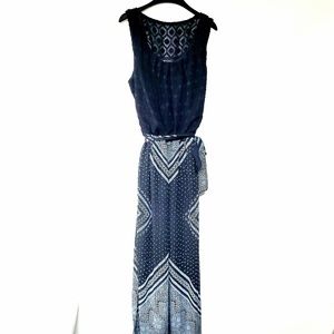 AB Studio Long Black Dress